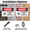 Signmission Hazardous Pool Chemicals Danger Sign, Plastic, 14in W x 10in L, 2PK OS-2PACK-DS-P-1014-L-1628 - alternate 2
